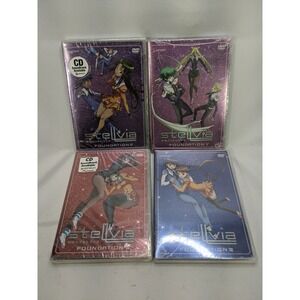 Lot of 4 - STELVIA Foundation DVD's - NEW Sealed‎ - 4,5,7,8